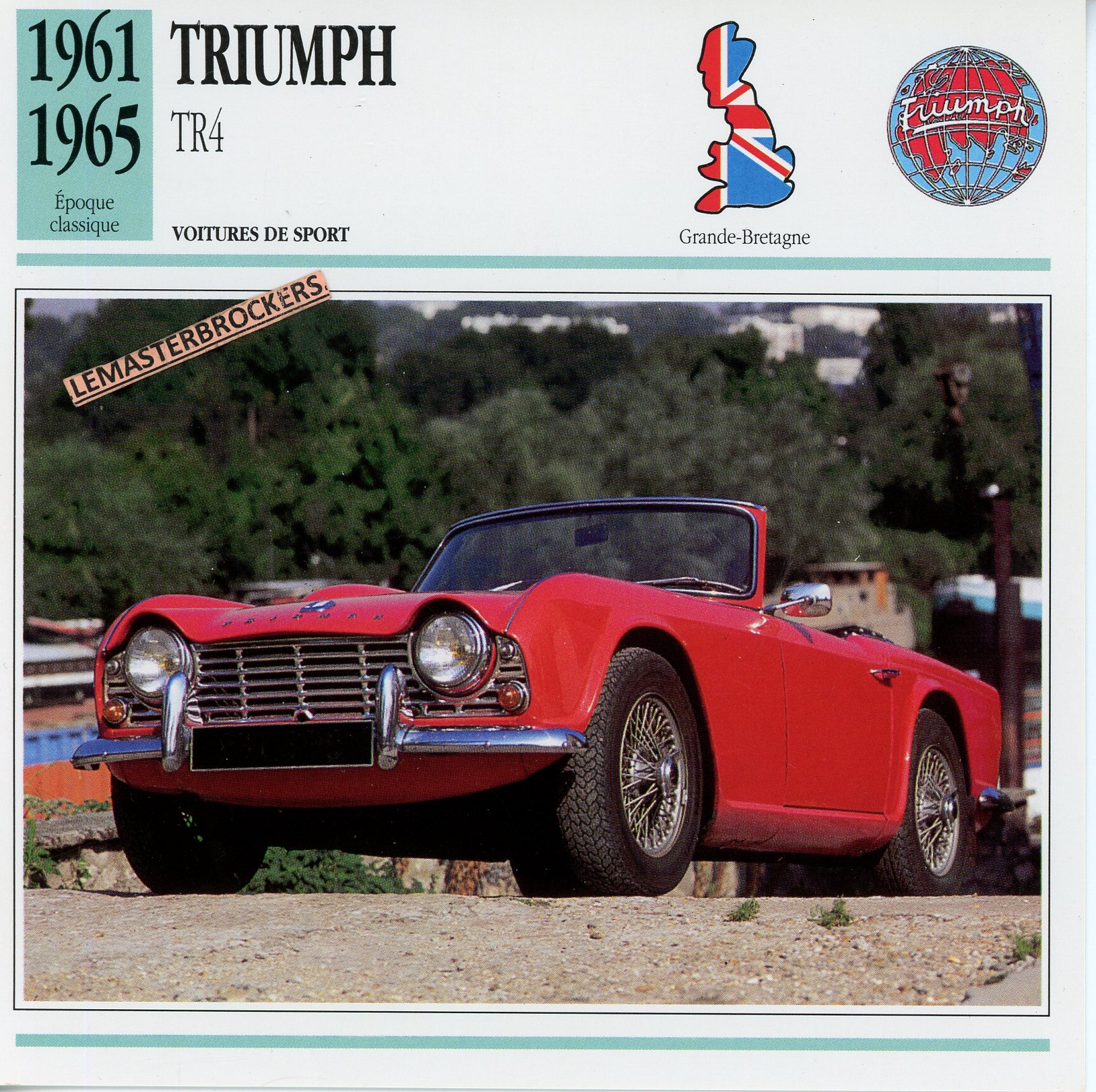 TRIUMPH-TR4-1961-1965-FICHE-AUTO-ATLAS-LEMASTERBROCKERS