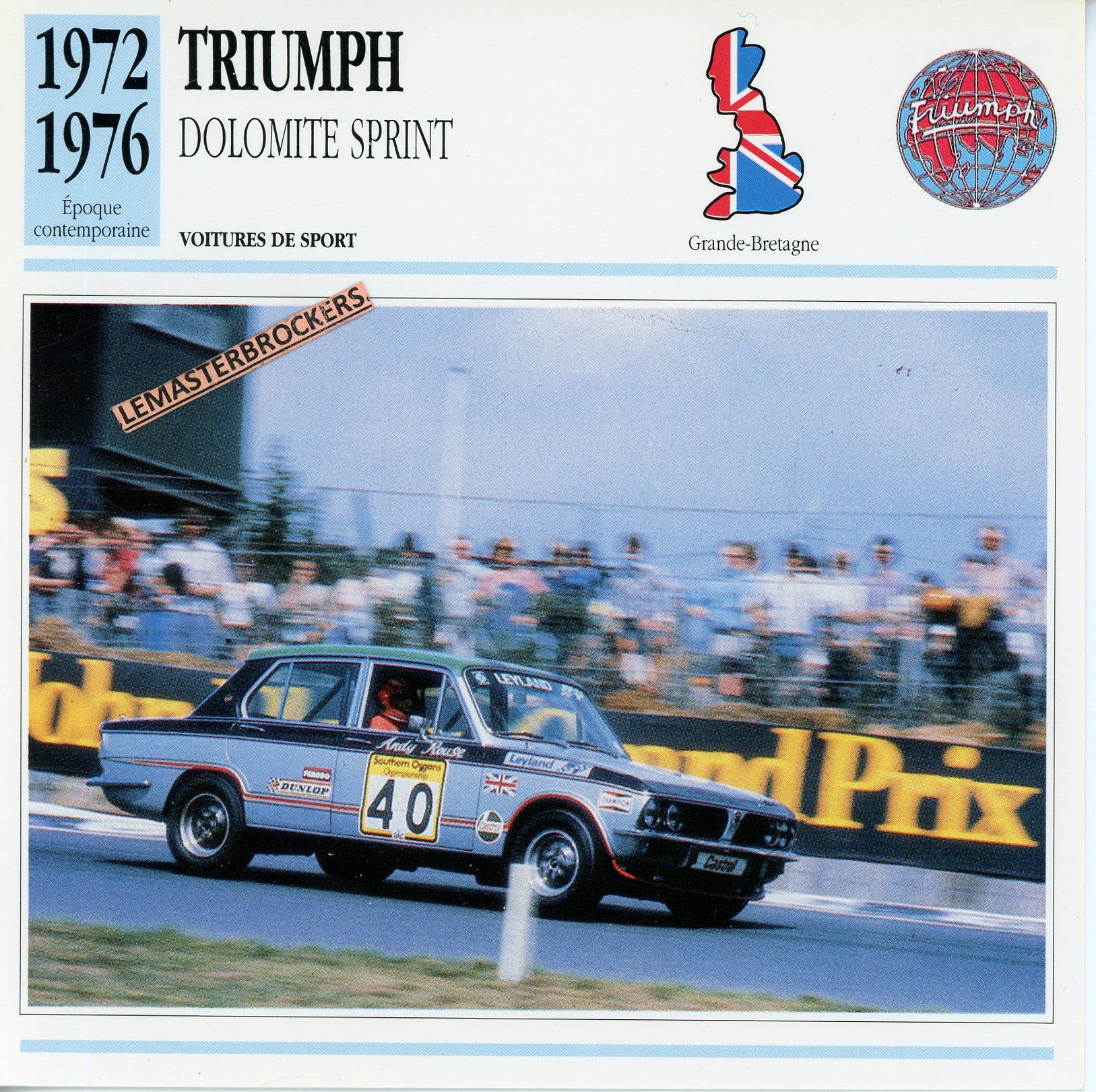 TRIUMPH-DOLOMITE-SPRINT-1972-1976-FICHE-AUTO-ATLAS-LEMASTERBROCKERS