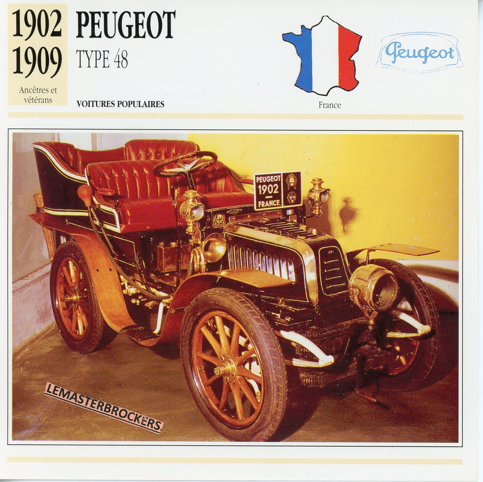 PEUGEOT-48-1902-1909-FICHE-AUTO-ATLAS-LEMASTERBROCKERS