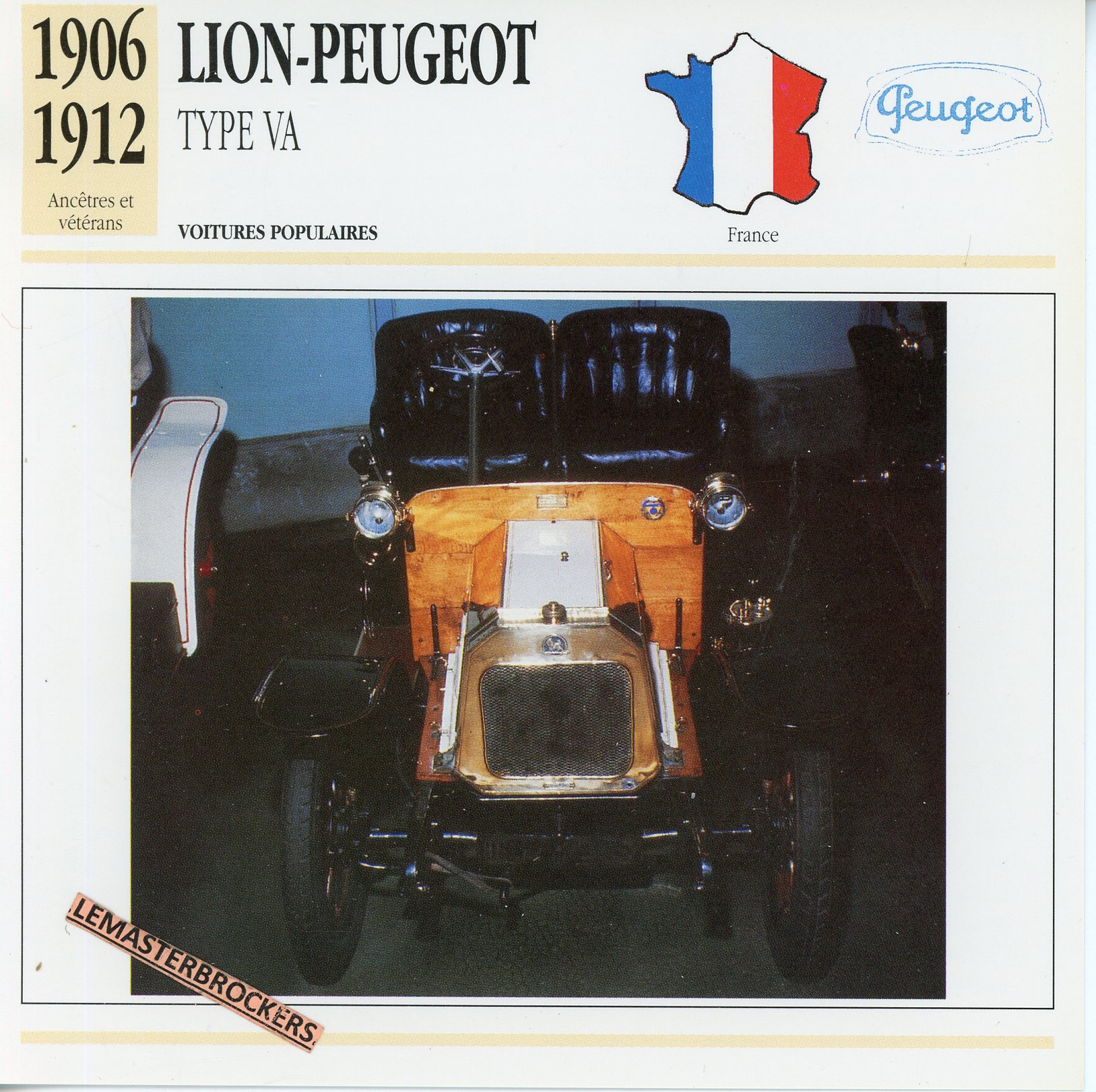 PEUGEOT-VA-1906-1912-FICHE-AUTO-ATLAS-LEMASTERBROCKERS
