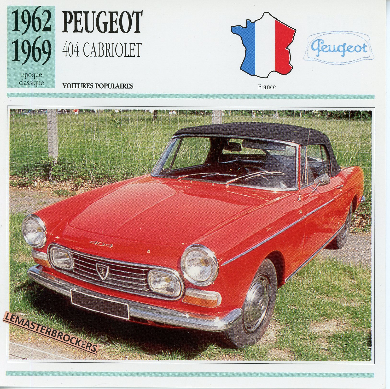 PEUGEOT-404-CABRIOLET-1962-1969-FICHE-AUTO-ATLAS-LEMASTERBROCKERS