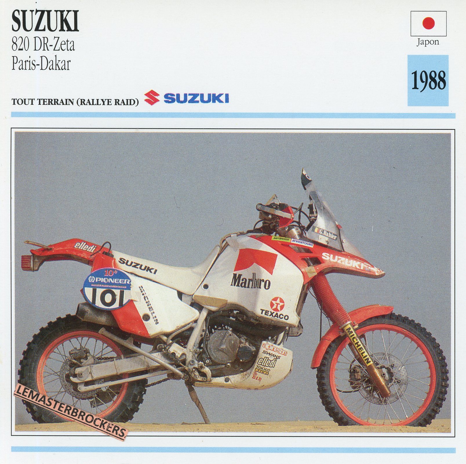 SUZUKI-DR-820-ZETA-PARIS-DAKAR-1988-FICHE-MOTO-LEMASTERBROCKERS