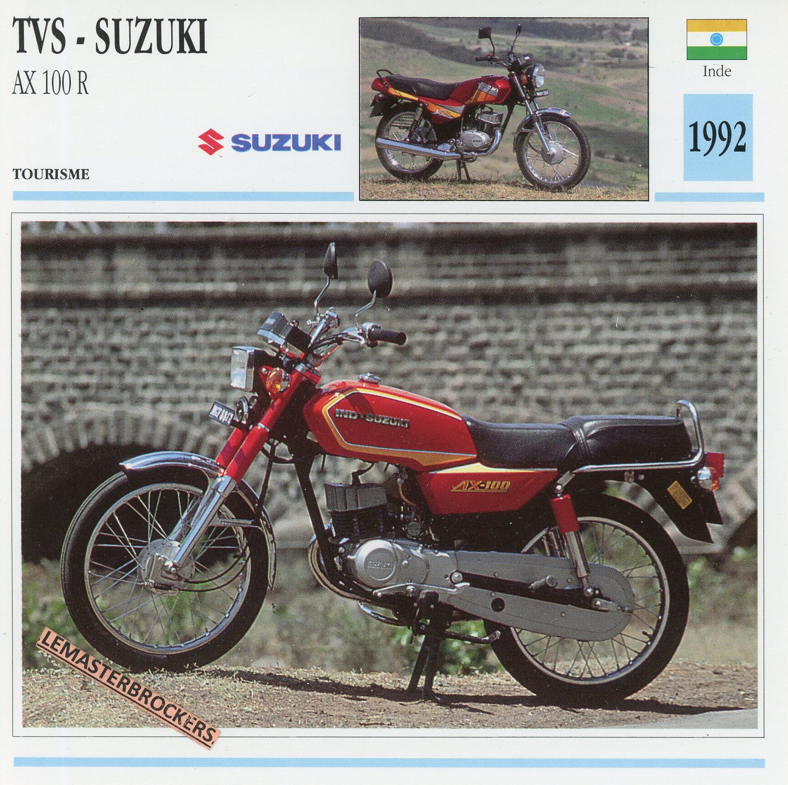SUZUKI-AX100R-1991-FICHE-MOTO-LEMASTERBROCKERS