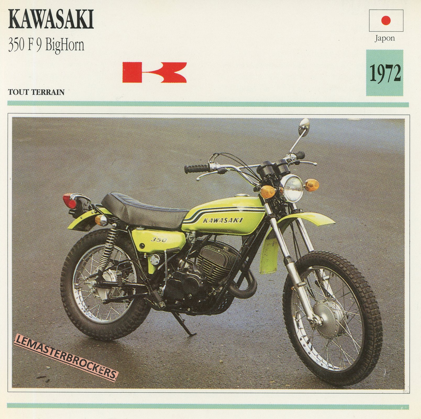 KAWASAKI-350-F9-BIGHORN-1972-FICHE-MOTO-KAWA-LEMASTERBROCKERS