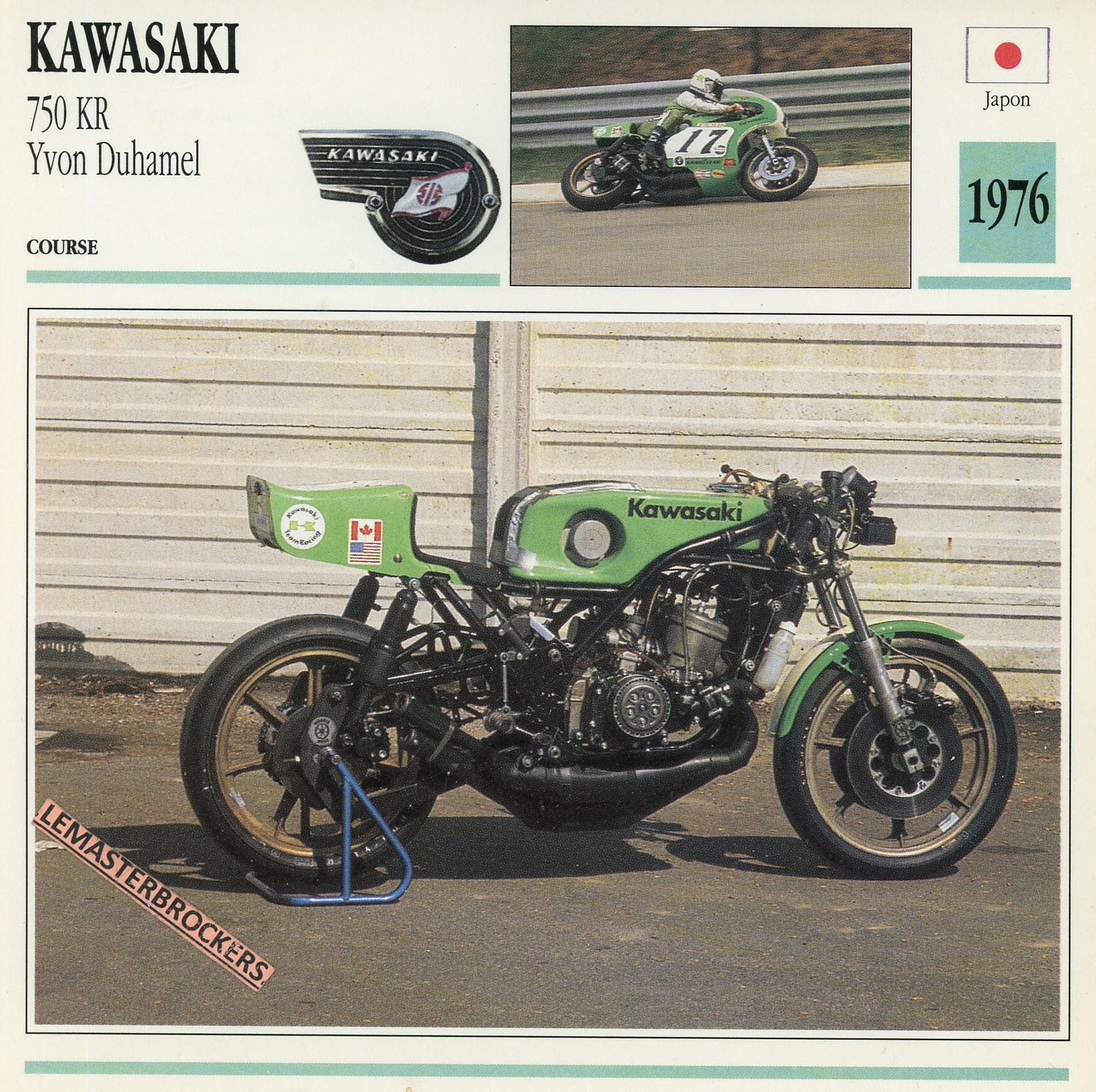 KAWASAKI-750-KR-YVON-DUHAMEL-1976-FICHE-MOTO-KAWASAKI-KR750-LEMASTERBROCKERS