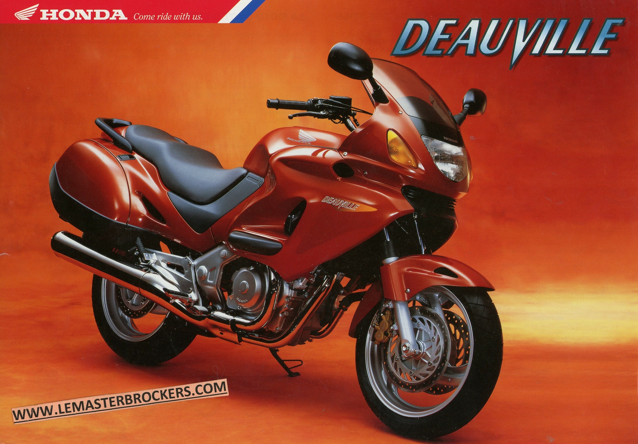 brochure-moto-honda-deauville-nt650-prospekt-LEMASTERBROCKERS-1997-NT650V