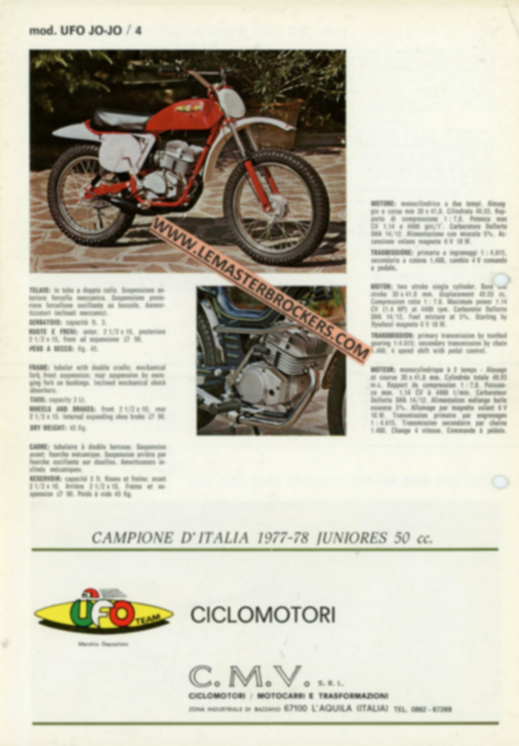 brochure-moto-UFO-50-jojo-LEMASTERBROCKERS