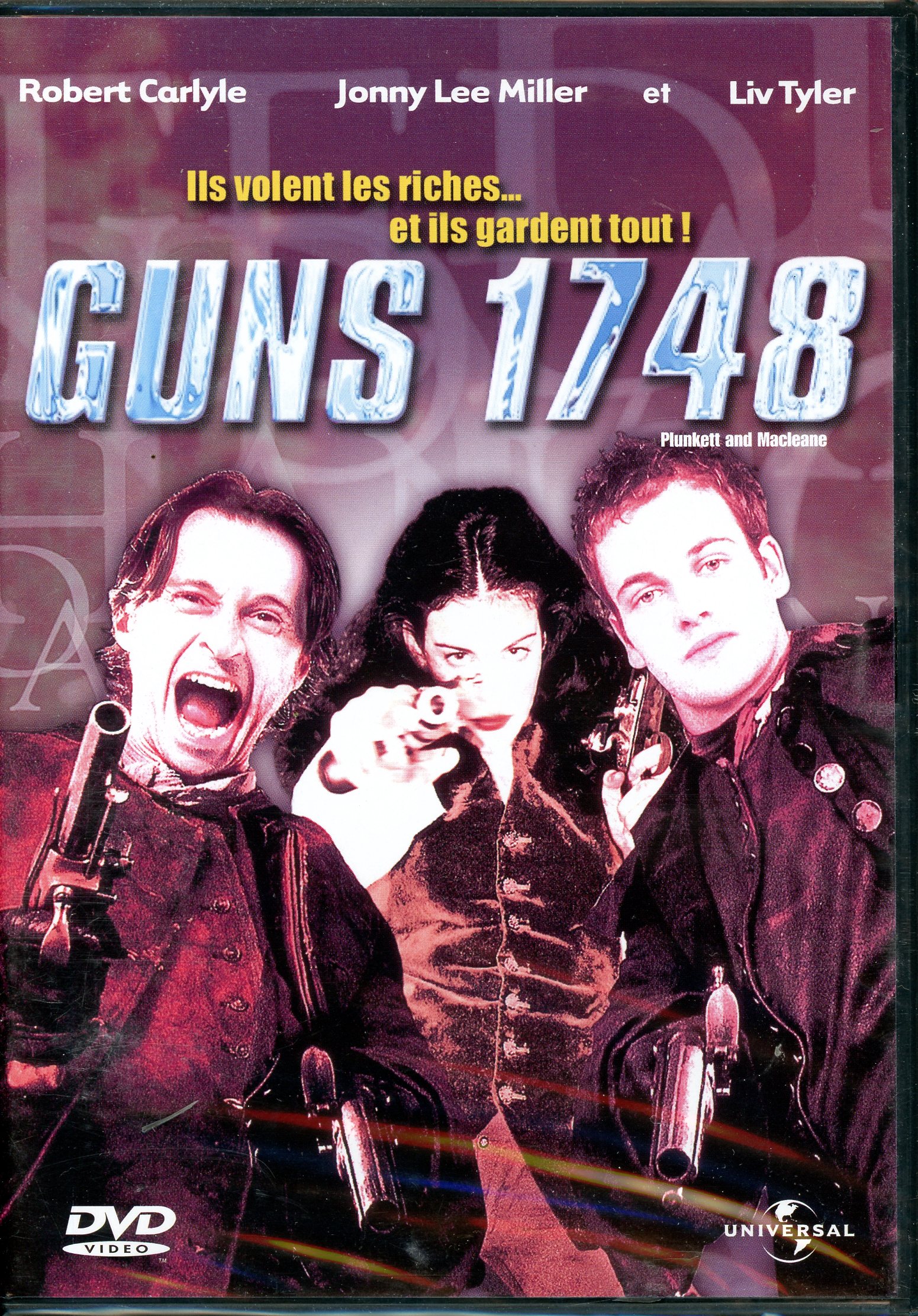 GUNS 1748 - DVD NEUF - Robert Carlyle - Jonny Lee Miller - Liv Tyler