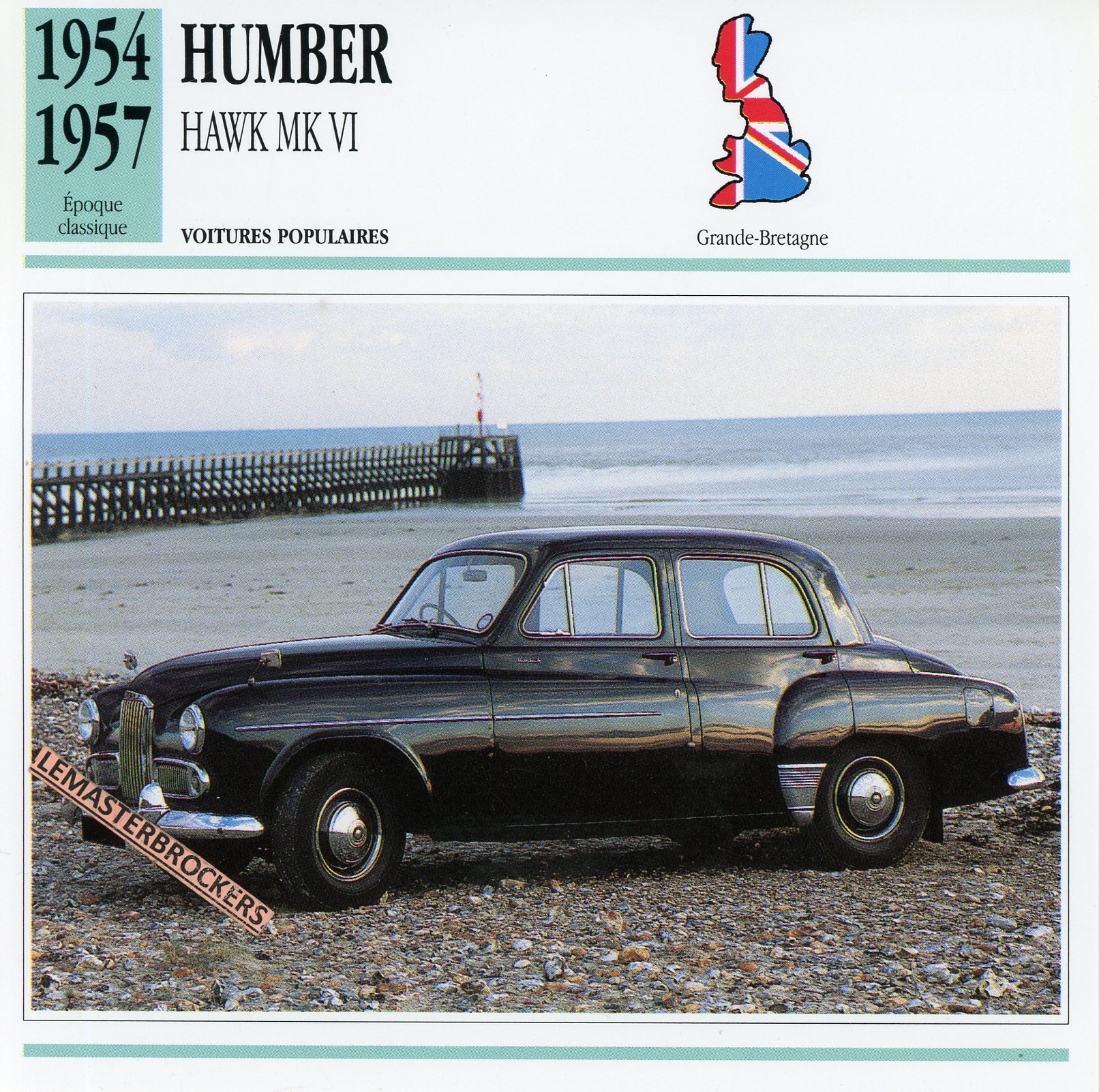 FICHE-AUTO-HUMBER-HAWK-MK6-LEMASTERBROCKERS-CARD-CARS-ATLAS