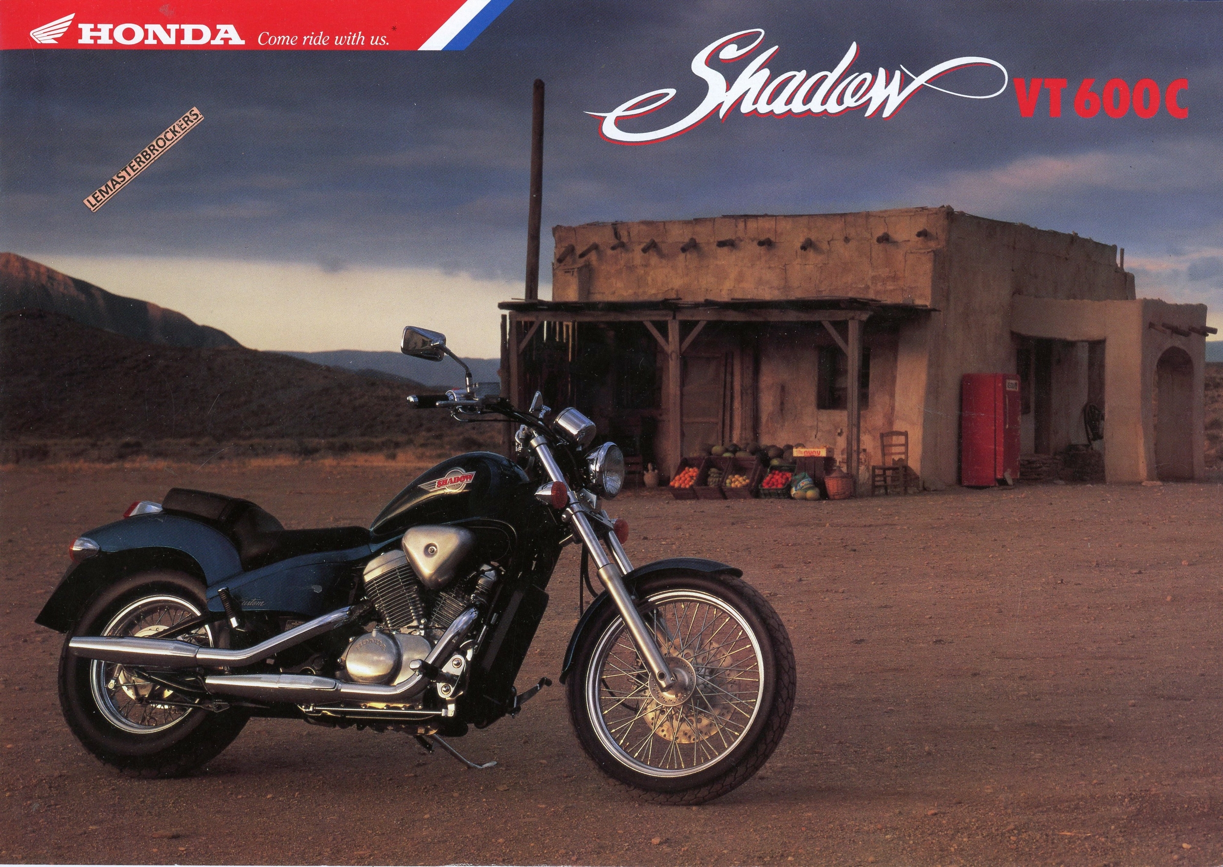 BROCHURE-MOTO-HONDA-SHADOW-VT-VT600C-LEMASTERBROCKERS