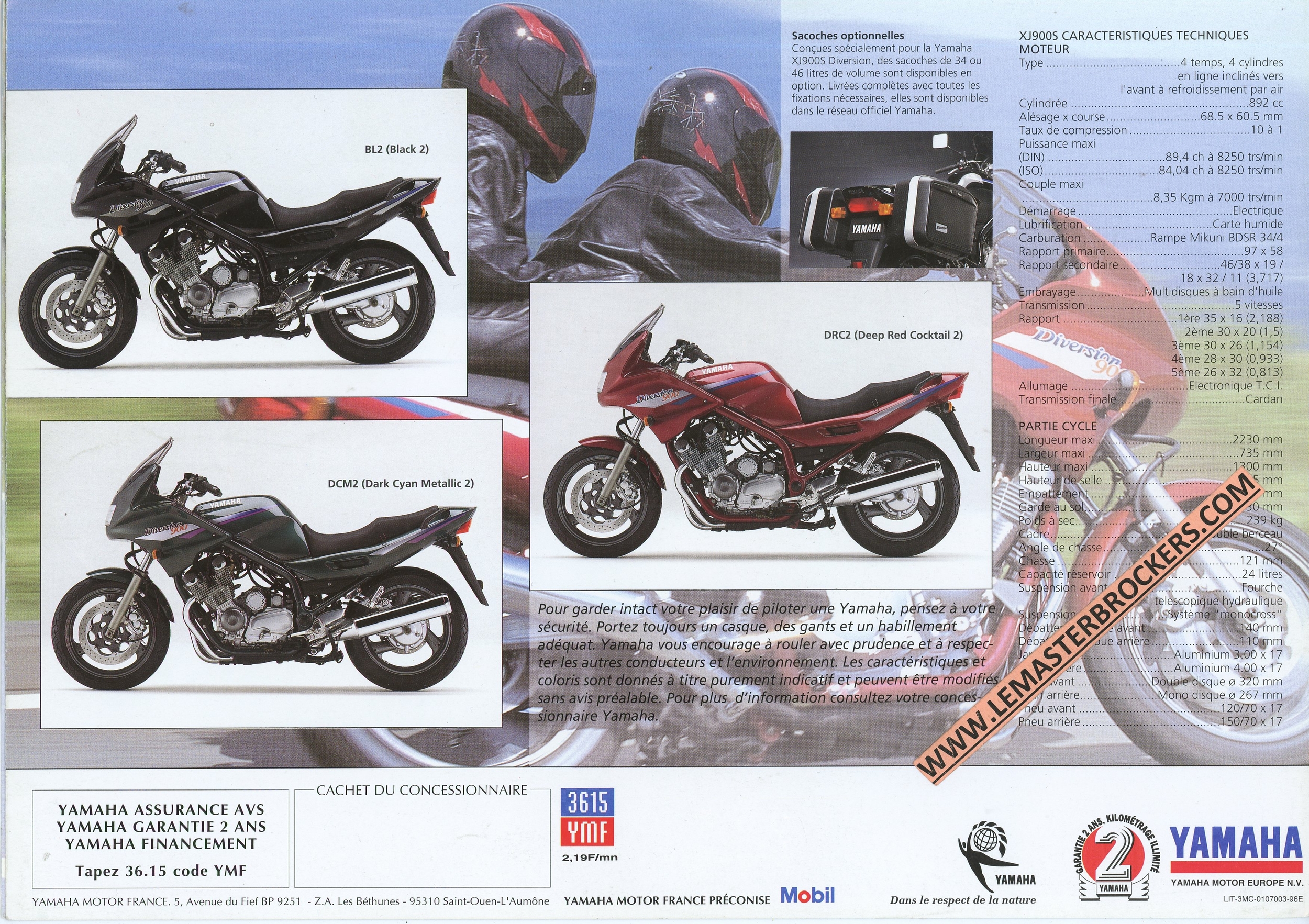 BROCHURE-moto-YAMAHA-DIVERSION-XJ900S-LEMASTERBROCKERS-1996