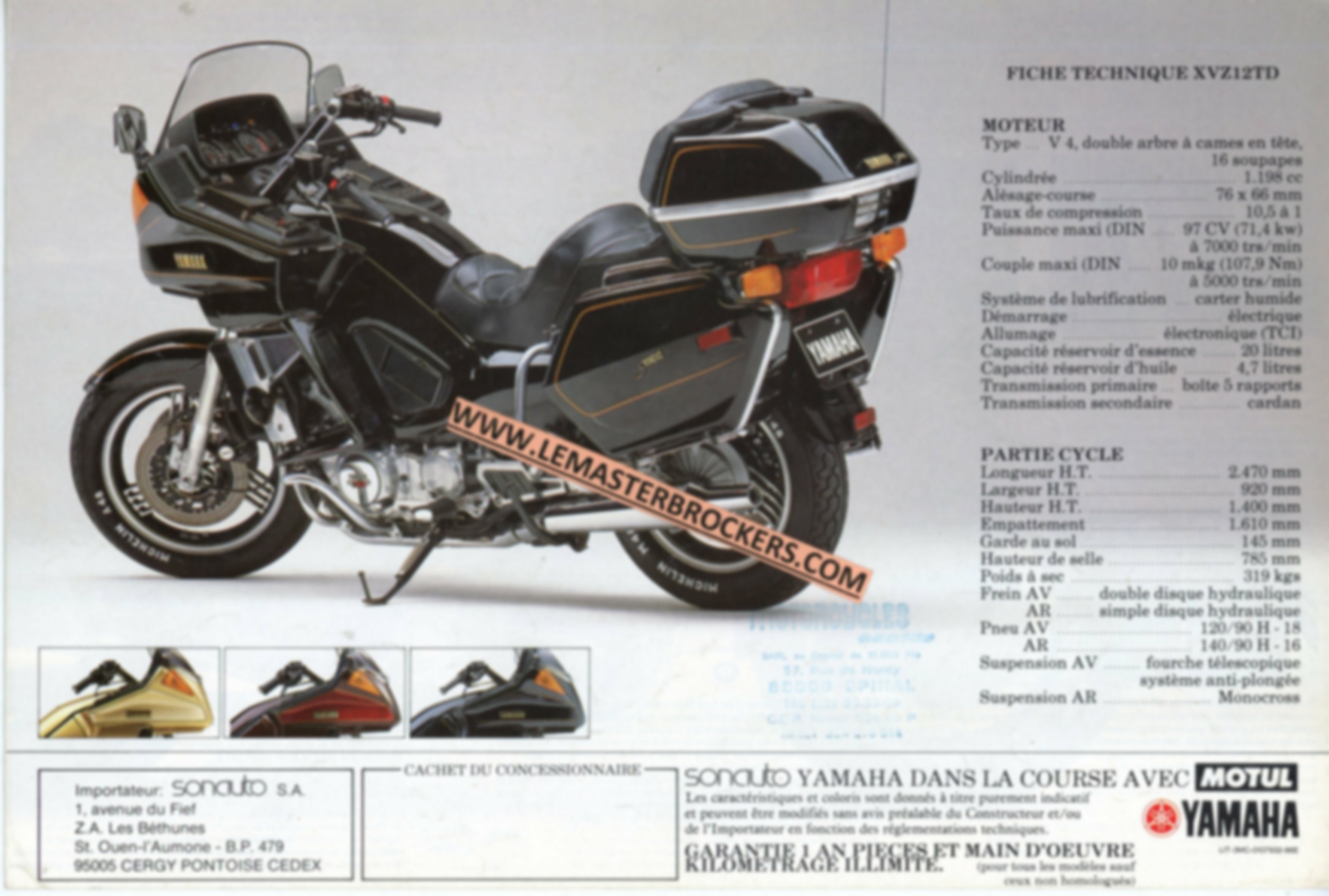 BROCHURE-moto-yamaha-xvz12tD-LEMASTERBROCKERS-xvz-venture-1986