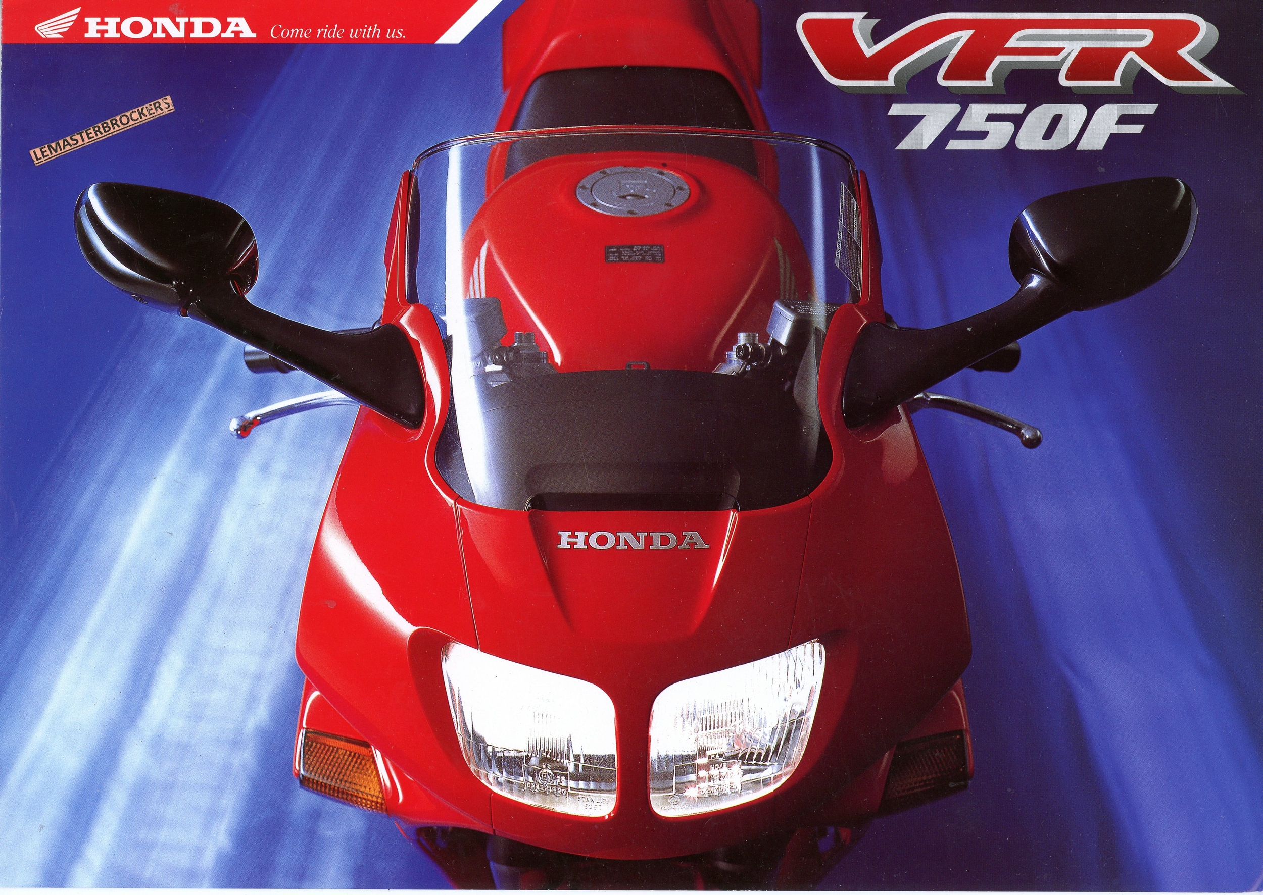 BROCHURE-moto-honda-vfr-750-vfr750f-LEMASTERBROCKERS-1995