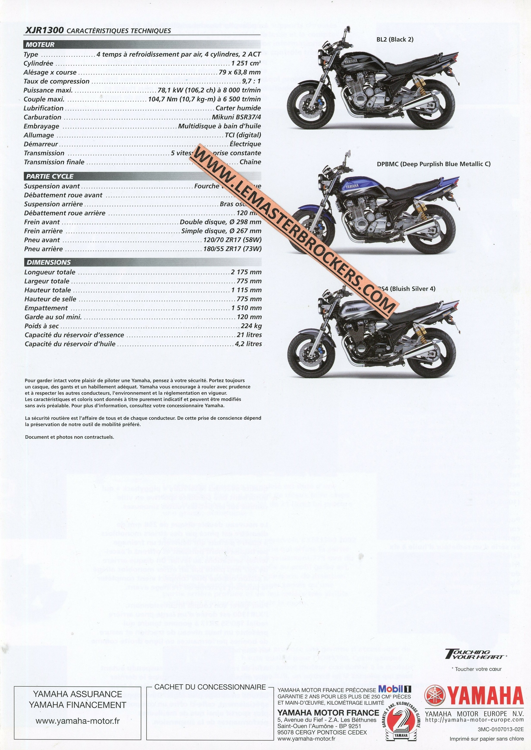 BROCHURE-MOTO-YAMAHA-XJR-1300-XJR1300-2002-LEMASTERBROCKERS