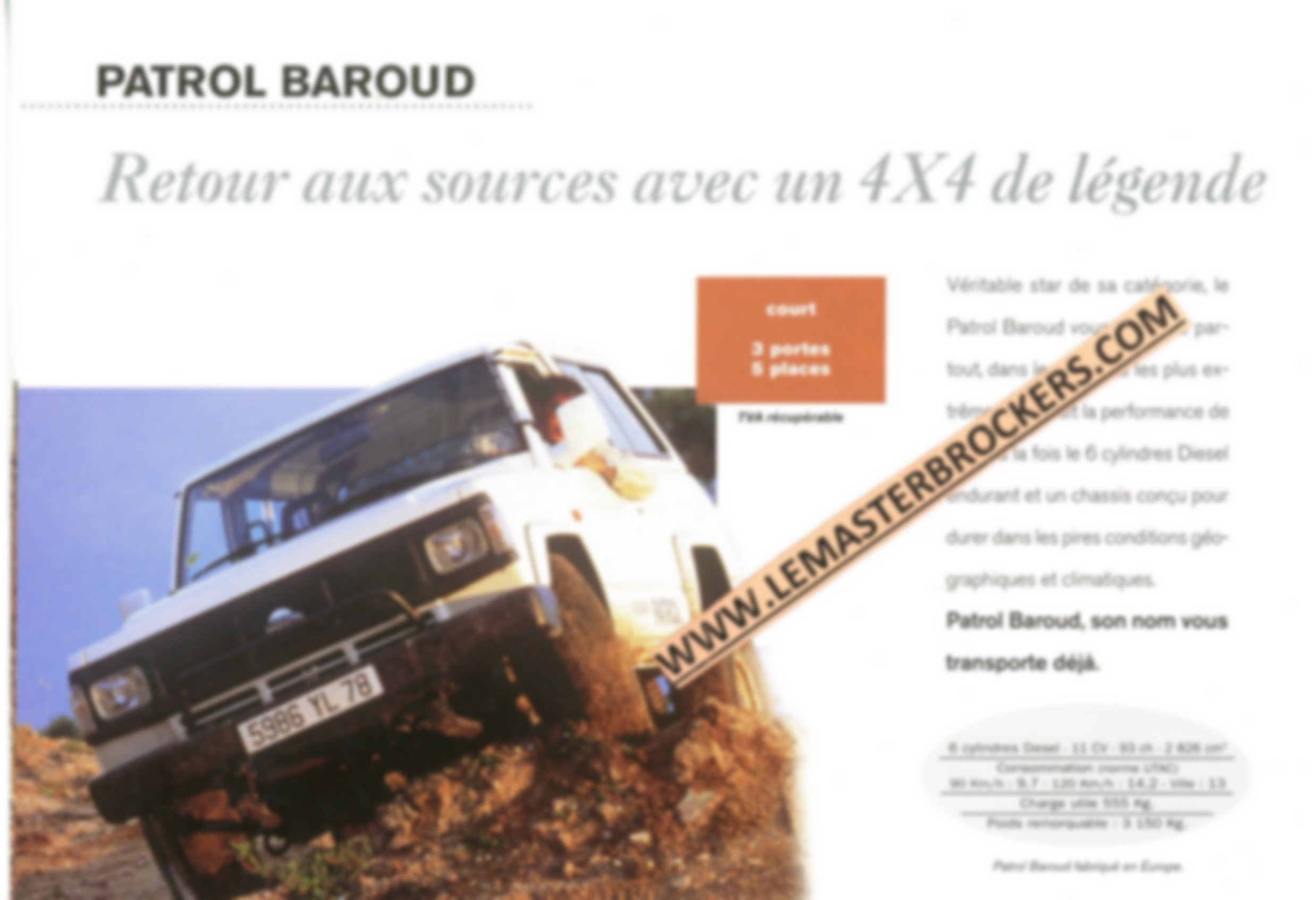 BROCHURE-AUTO-NISSAN-4X4-PATROL-BAROUD-MERCA-LEMASTERBROCKERS