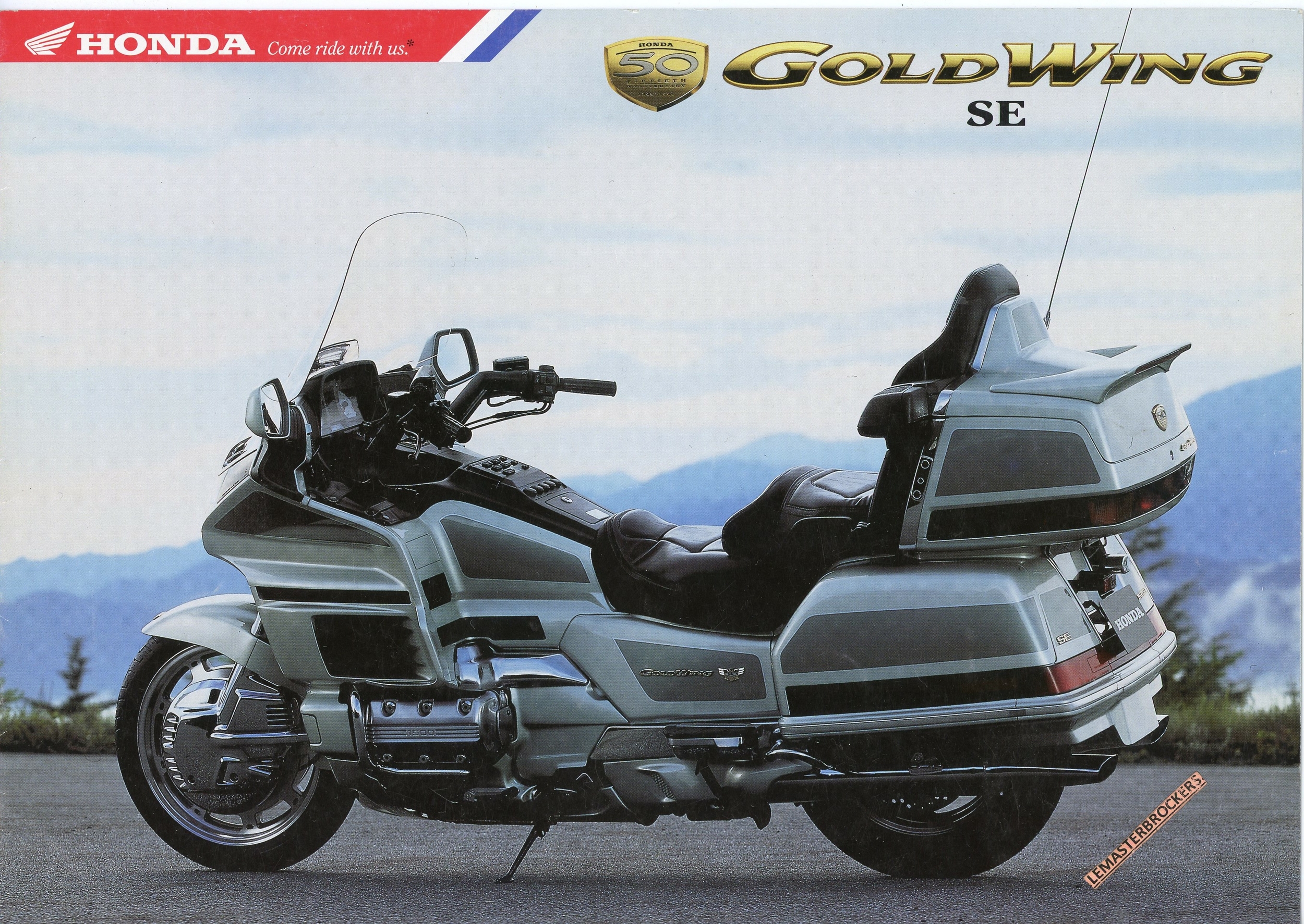 BROCHURE MOTO HONDA GOLDWING SE GL1500 SE 1998 TYPE F