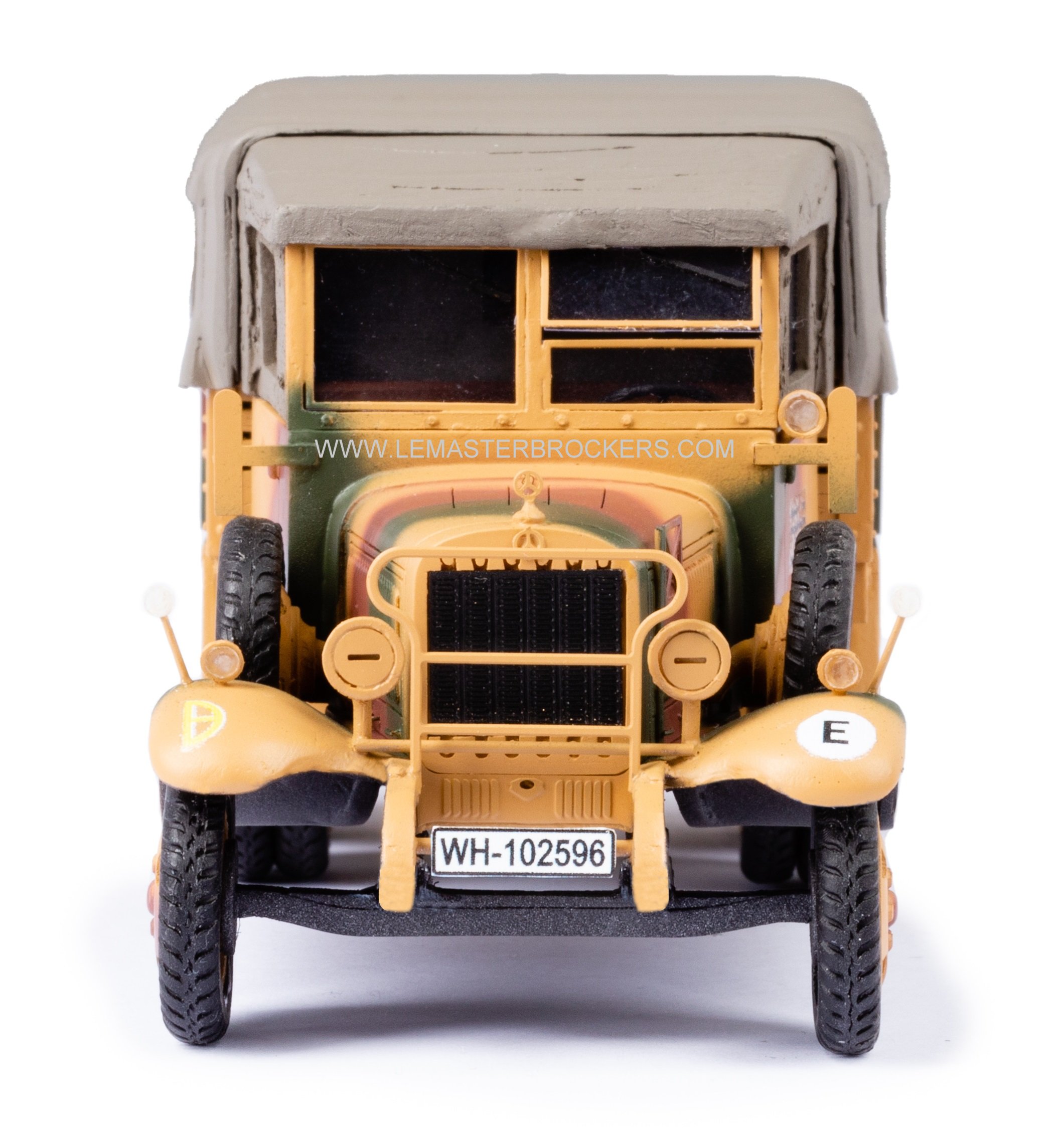 1929-35 Mercedes G3A Kfz. 70 Wermacht truck - closed cab and closed truck bed 7