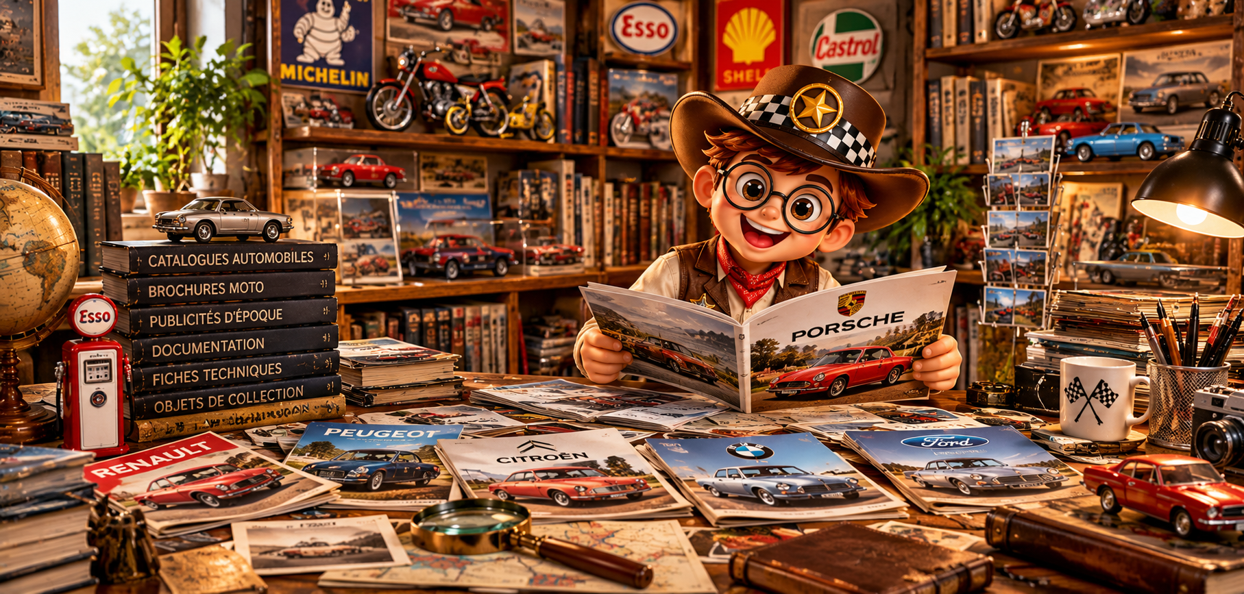 le cabinet chaleureux des collectionneurs automobiles