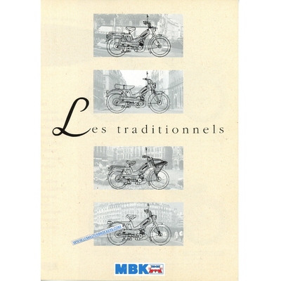 BROCHURE MBK LES TRADITIONNELS CYCLOMOTEURS 88 89 881LEMASTERBROCKERS