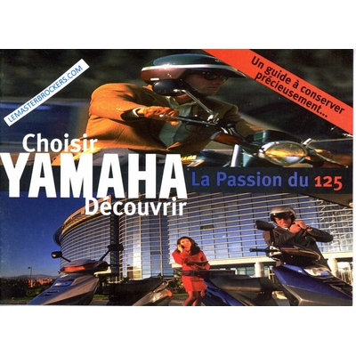 CATALOGUE YAMAHA 125 SR XV TDR TZR DT XC AG100 XC125T CYGNUS YE80 ZEST