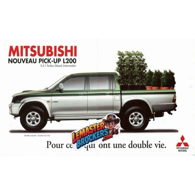 fiche-publicitaire-mitsubishi-pick-up-l200-1996