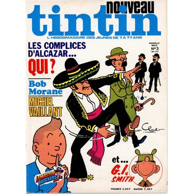 journal-tintin-nouvelle-serie-n-3-couverture-herge-bob-morane-michel-vaillant-g-smith