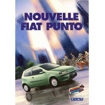 brochure-fiat-punto-catalogue-original-francais-4-pages-lemasterbrockers