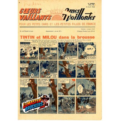 coeurs-vaillants-ames-vaillantes-n15-12-avril-1942-tintin-herge