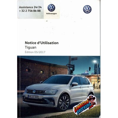 notice-volkswagen-tiguan-2017-manuel-original-francais