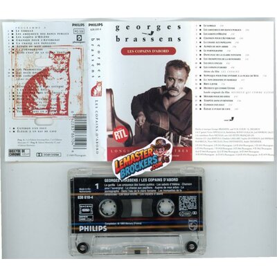 cassette-georges-brassens-les-copains-dabord