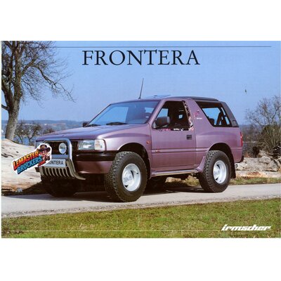 brochure-opel-frontera-irmscher-1993-allemand