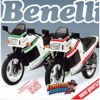 brochure-benelli-jarno-125-4-pages-italien