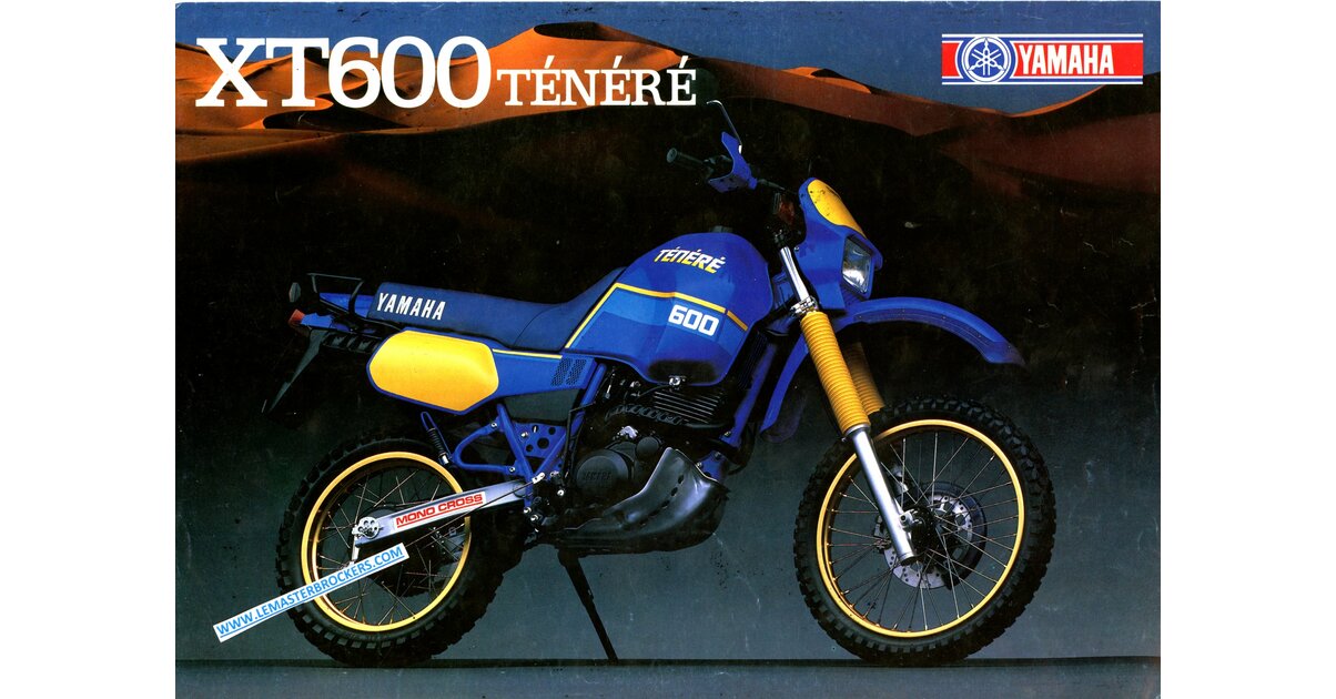 Kit D'adhésifs Moto Yamaha Tenere 1VJ Série - Blanc - Neuf