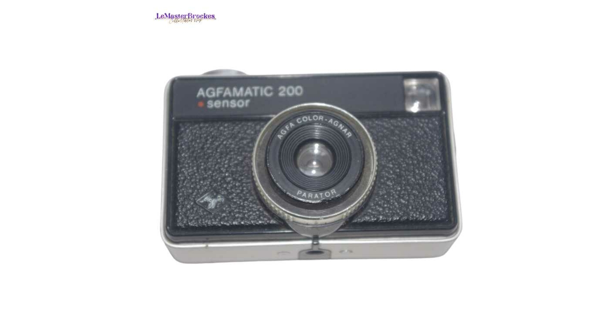 Agfa Agfamatic 200 Sensor - Appareil Photo Vintage