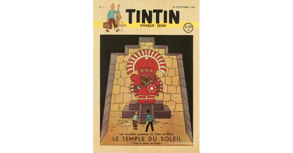 Collection Le Journal De Tintin N°1 à 2207 – Édition Belge 1946-1988 (Fichier Numérique)