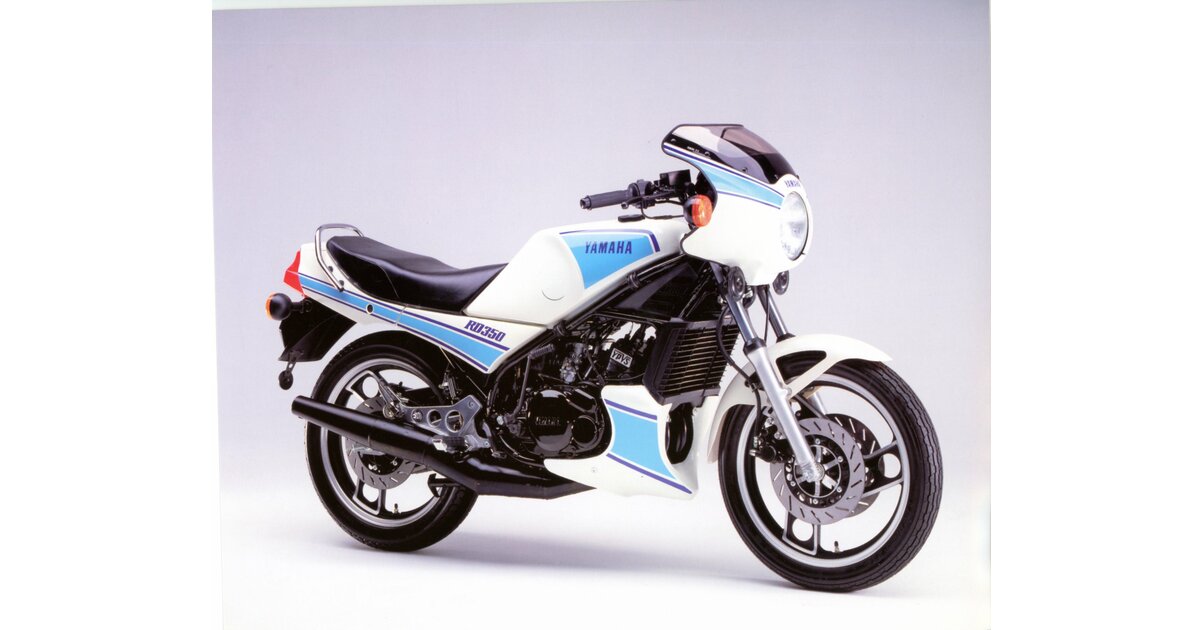 Jeu D'autocollants Série Blanche Pour Yamaha RD 350 LC 31K '82 - Neuf Sous Emballage