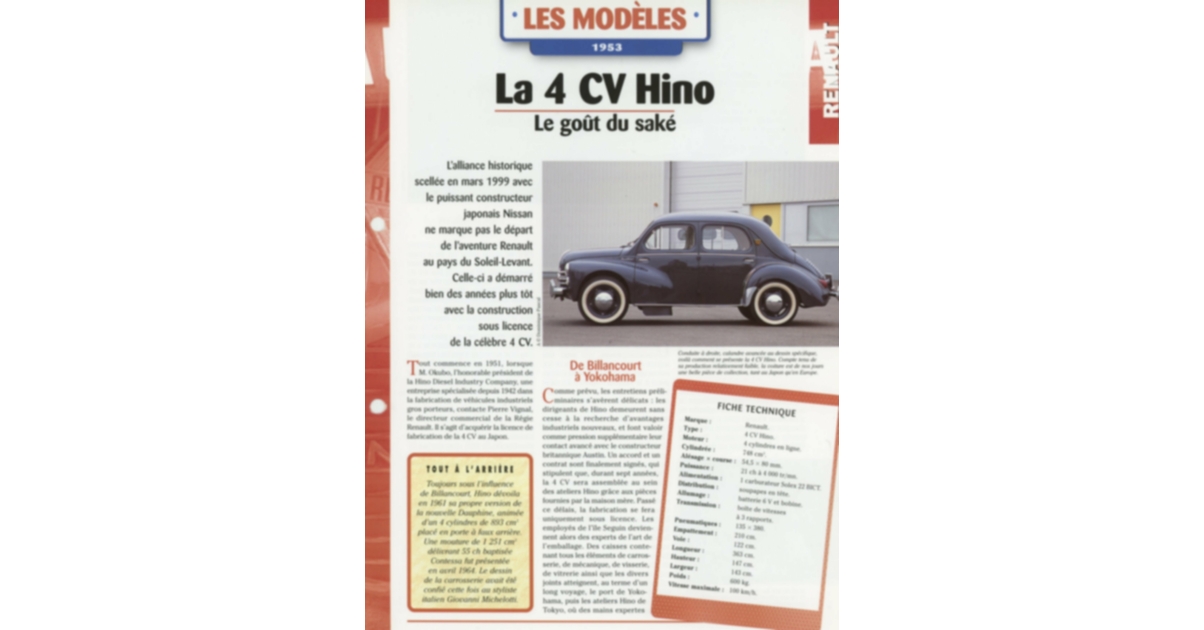 Renault JP4 Car Système G110T055 (2019) - Ixo / Hachette