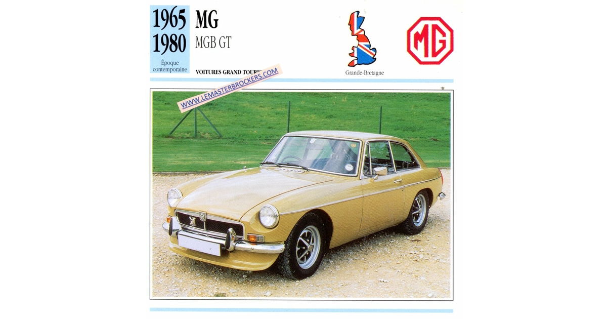Bâche Auto intérieure pour Mg mgb gt (1965 - 1980