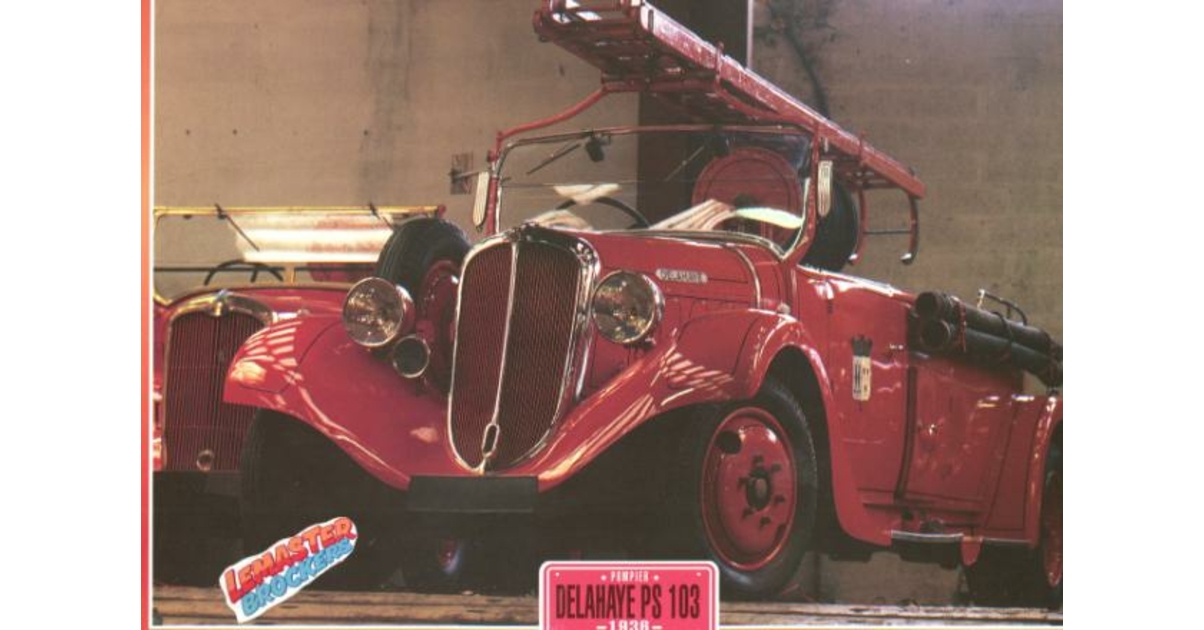 Sapeurs-Pompiers - POMPIERS - musée à Mulhouse - camion Delahaye