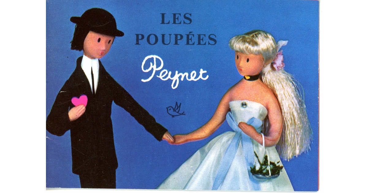 Poupée de Peynet technigom années 60 - Collection