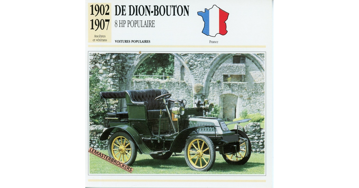 1904 De Dion Bouton populaire type V | La 6 ème la traversée