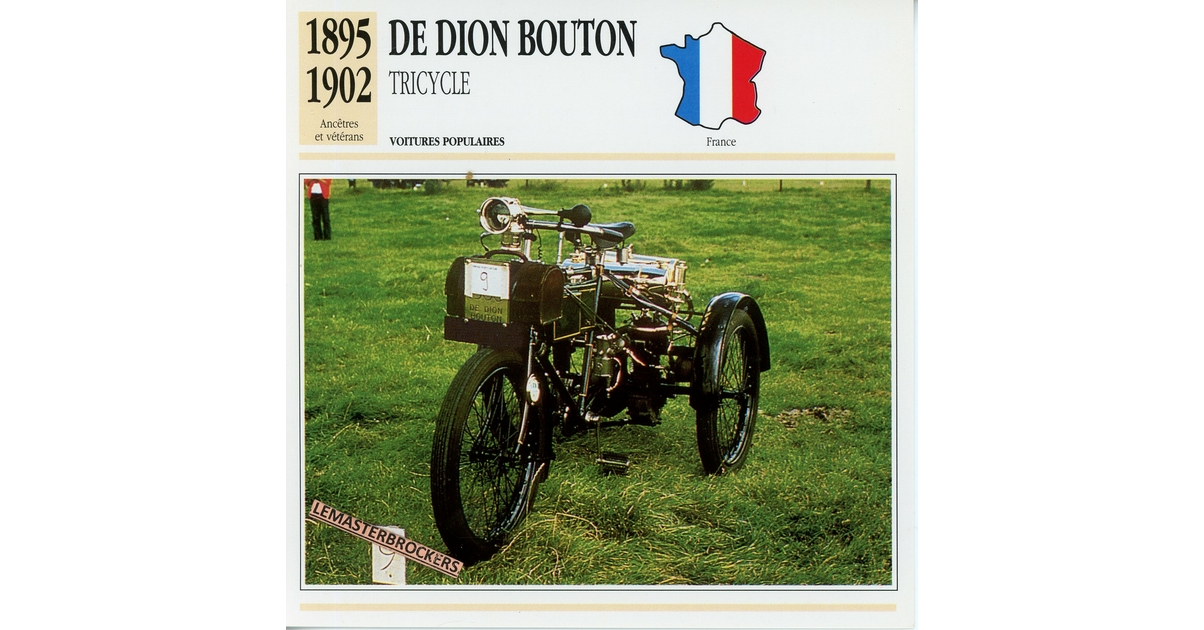 Rami JMK VARIANTE 1 Dedion Bouton Course 1902 de dion