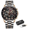 LIGE-montre-en-acier-inoxydable-pour-hommes-chronographe-Quartz-marque-de-luxe-Sport-nouvelle-collection-2022