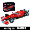MAQUETTE VOITURE DE COURSE SF-24 EN BRIQUES TECHNIQUES MOULD KING 13209