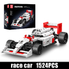 MAQUETTE VOITURE DE COURSE FORMULE MP414 EN BRIQUES TECHNIQUES MOULD KING 10132