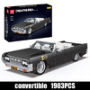 MAQUETTE VOITURE VINTAGE CONTINENTALE 1964 EN BRIQUES TECHNIQUES MOULD KING 10118