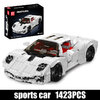 MAQUETTE SUPERCAR UTOPIA BLANCHE EN BRIQUES TECHNIQUES MOULD KING 10196
