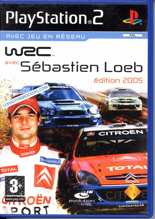 WRC SEBASTIEN LOEB EDITION 2005 le master brockers