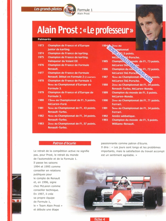 Le livre d'or de la formule 1. 1985 - Laborderie Renaud de