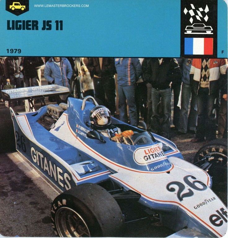 Affiche Ligier Gitanes F1 1989 - Collection